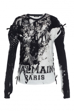 Lacing detail t-shirt, zdjęcie 1 Lacing detail t-shirt od Balmain